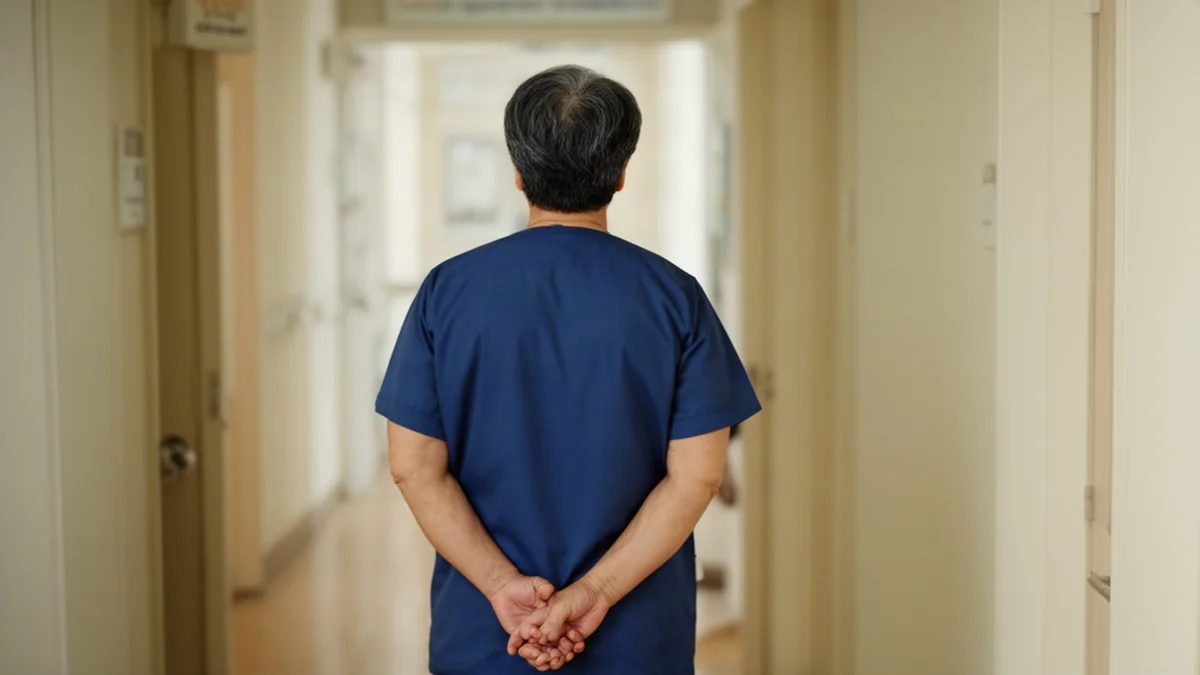 당뇨 관련 진료를 위해 병원에 방문한 50~60대 성인