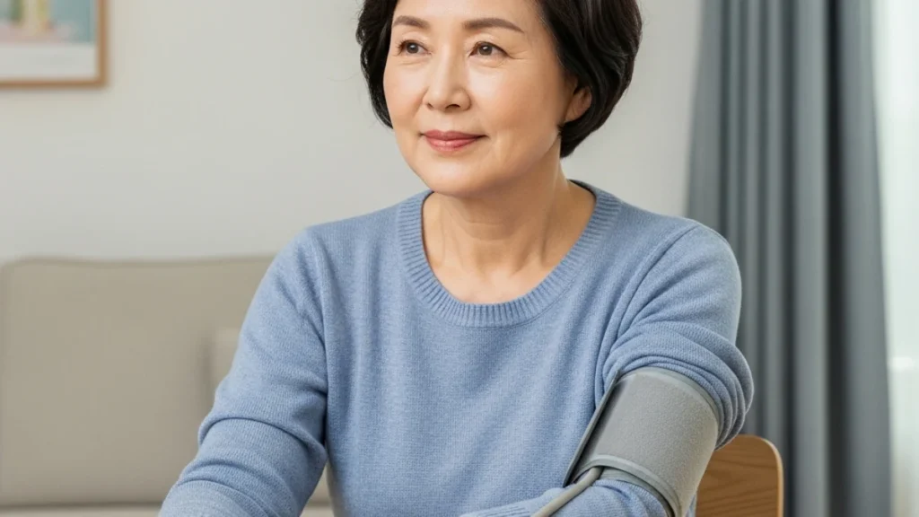 병원에 가져가야 하는 혈압 기록은 어떻게 정리할까? 상황 이미지