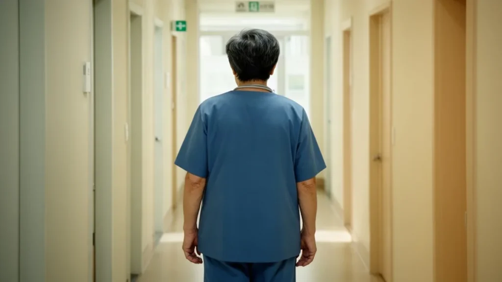 고지혈증 관련 진료를 위해 병원에 방문한 50~60대 성인